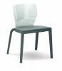 Chaise BI SERIES PP structure grise