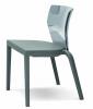 Chaise BI SERIES PP structure grise