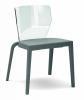 Chaise BI SERIES PP structure grise