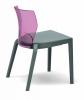 Chaise BI SERIES PP structure grise