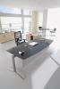 Bureau Polyandre plateau verre Jade
