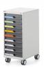 Module sur roulettes 9 tiroirs TP6 e-clen