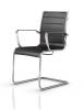 Fauteuil Visiteur Luge Sublime Noir ou Blanc