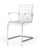 Fauteuil Visiteur Luge Sublime Noir ou Blanc