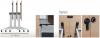Table plateau rabattable sur roulettes TR3