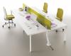 Bench 4 postes coulissants