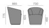 Fauteuil Design Brandy GM