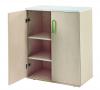 Armoire Basse 2 Portes Battantes L80