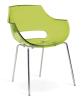 Fauteuil C6 Empilable 4 Pieds Chromés