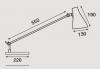 Lampe de Bureau Solus 1 Bras 2 Articulations