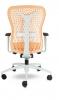 Fauteuil Flexa Blanc avec Soutien Lombaire Réglable