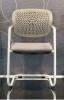 Fauteuil Visiteur Luge Flexa Blanc