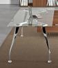 Bureau Direction Rectangle Verre Transparent