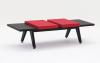 Banc d'Accueil Bois Assises Mousse