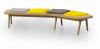 Bench Boomerang Assises Mousse 4 Places