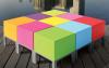 Pouf Cube 01 sur 4 Pieds
