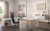 Bureau Verre sur Retour Desserte