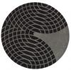 Tapis Bicolore Gris Panton Grande Rug