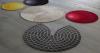 Tapis Bicolore Gris Panton Grande Rug
