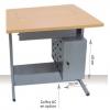 Table Informatique Fixe avec Ecran Rabattable