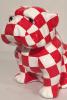 Bouledogue Damier en Résine