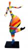 Danseuse 130 cm Résine Multicolores