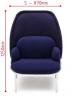 Fauteuil Lounge Magic Haut Dossier