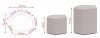 Poufs Balthazar hauts et bas