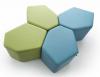 Ensemble de 4 Poufs Balthazar
