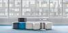Ensemble de 10 Poufs Bas + 1 Haut + 1 Table Balthazar