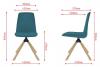 Chaise de Réunion Pivotante Lutra Bois
