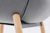 Fauteuil de Réunion ou Visiteur Lutra Bois 4 Pieds