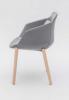 Fauteuil de Réunion ou Visiteur Lutra Bois 4 Pieds