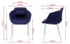 Fauteuil de Réunion ou Visiteur Pivotant Lutra