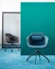 Fauteuil de Réunion ou Visiteur Lutra 4 Roulettes