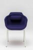 Fauteuil de Réunion Lutra 4 Pieds Métal